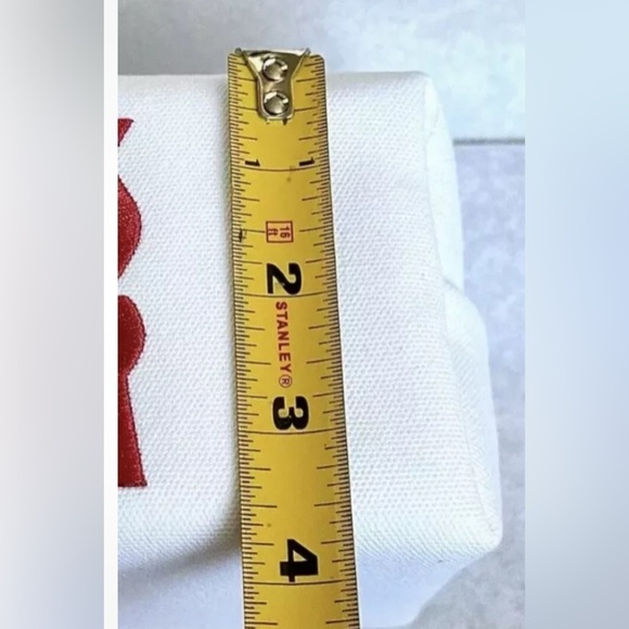 NEW DIOR Miss Dior White/Red Makeup Bag Cosmetic Pouch with box. - Picture 3 of 4